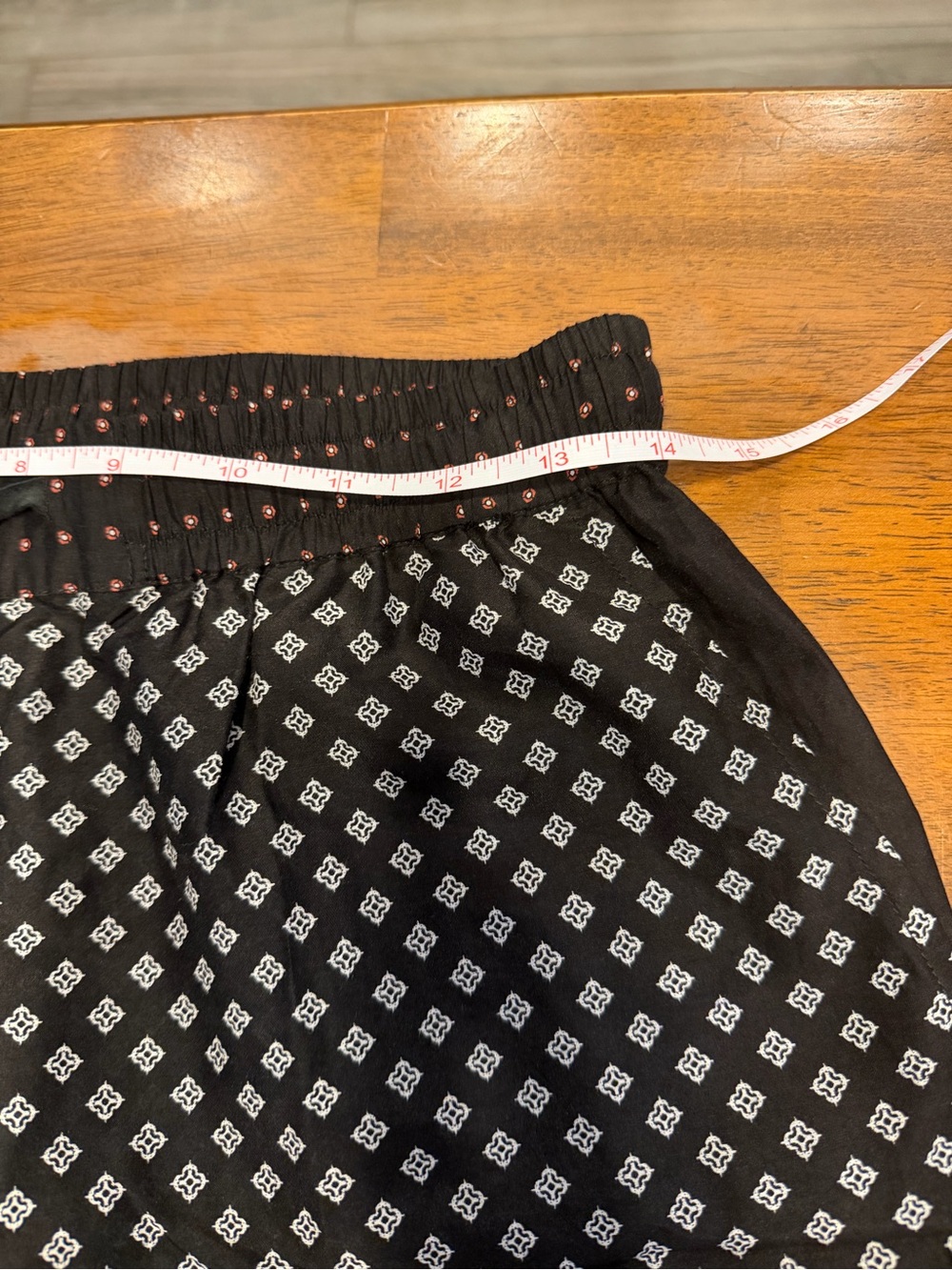 The Upside Spellbound Black Jogger Pants with White Geometric Print Size XS - Picture 7 of 9